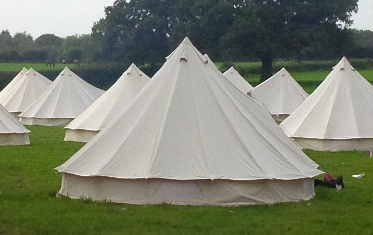 Bell tent from Paul Simon Marquees