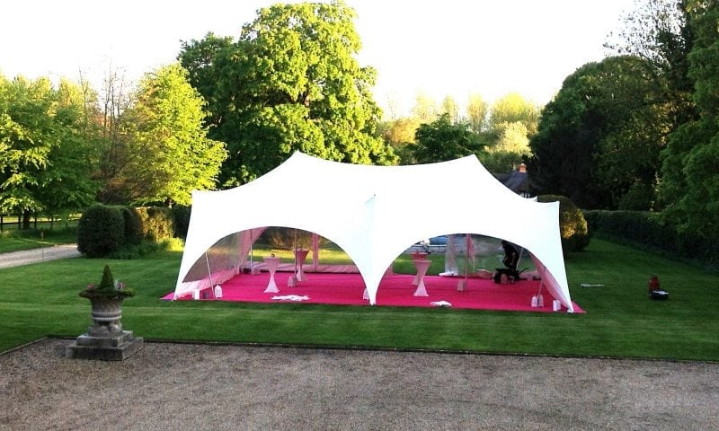 small marquee hire