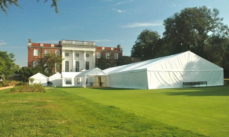 Clearspan marquee form Paul Simon