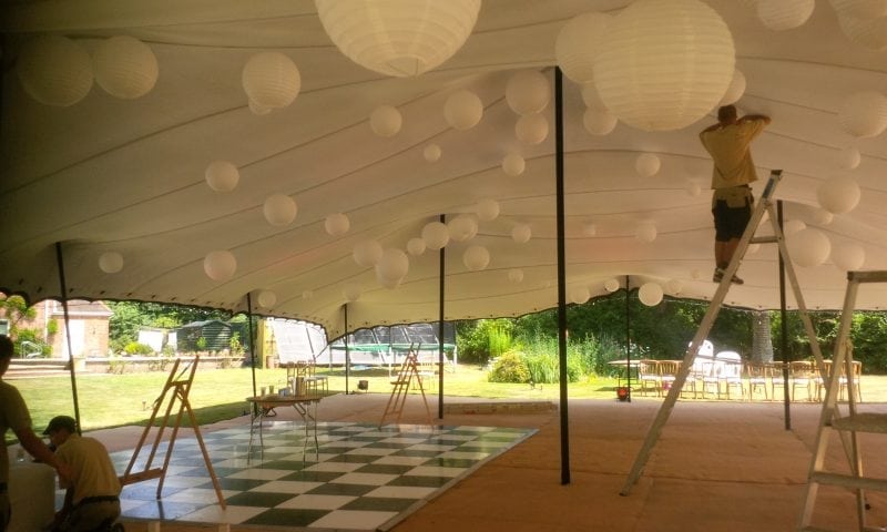 stretch tent